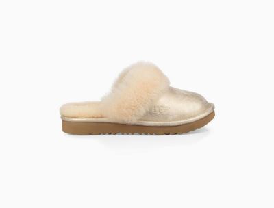 UGG Cozy II Metallic Toddlers Slippers Gold - AU 430FA